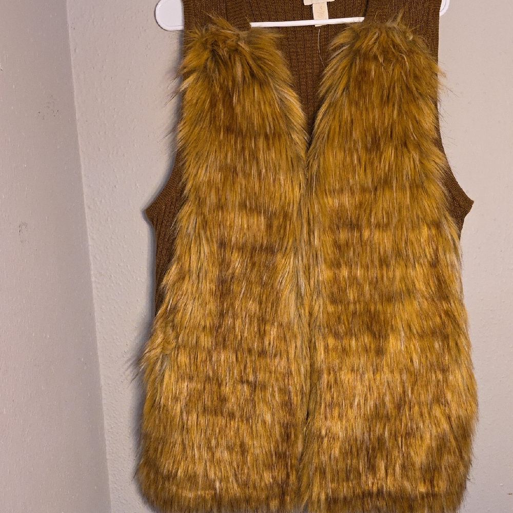 Chico's Warm Brown Knit Sweater